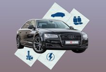 Photo of Audi A8 III (D4/4H) c пробегом: лобовое за 500 тысяч, фара за 800 и светодиоды по 15 рублей