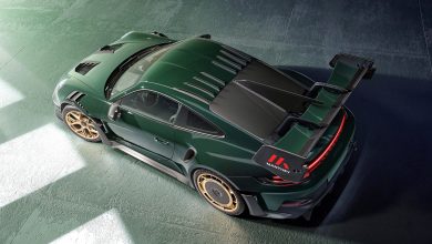 Photo of Porsche 911 GT3 RS Manthey Kit: брутальный обвес в стиле Бэтмена и доработанное шасси